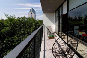 brand new stylish, chapultepec, gym,100mb internet